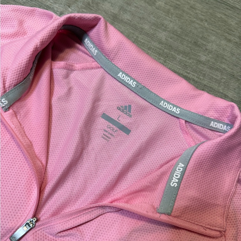 •ADIDAS• GOLF QUARTER ZIP LONG SLEEVE - Picture 6 of 6